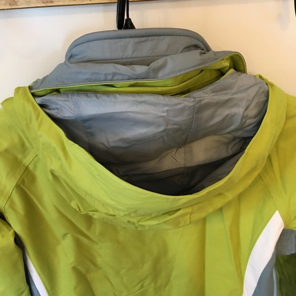 Women's Columbia Parka Snowy Ridge Leapfrog Omni-Tech Insulated Medium $260 - Picture 10 of 15